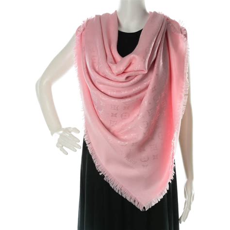louis vuitton pink shawl